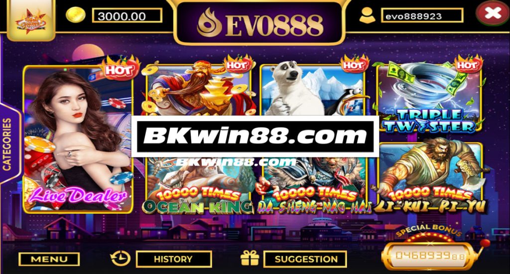 evo888 lobby 2025
